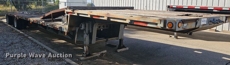 image for item DQ5211 1995 Trailking TK70LCS482 drop deck equipment trailer