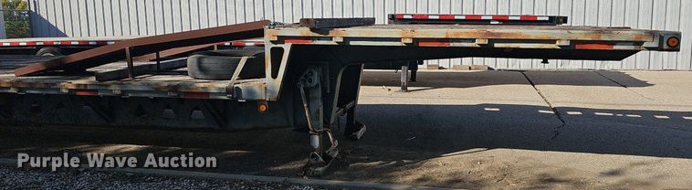 image for item DQ5211 1995 Trailking TK70LCS482 drop deck equipment trailer
