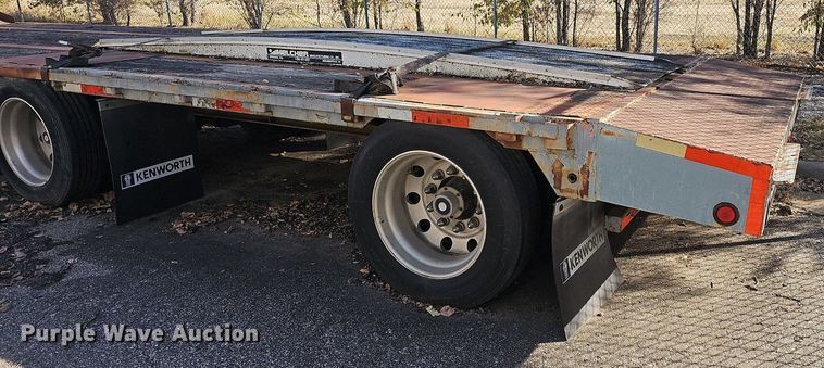 image for item DQ5211 1995 Trailking TK70LCS482 drop deck equipment trailer