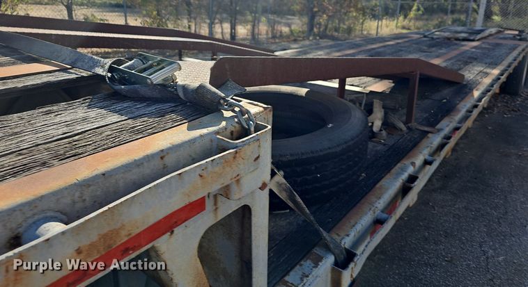 image for item DQ5211 1995 Trailking TK70LCS482 drop deck equipment trailer