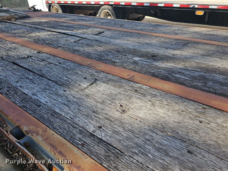 image for item DQ5211 1995 Trailking TK70LCS482 drop deck equipment trailer