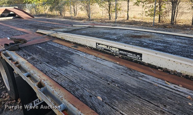 image for item DQ5211 1995 Trailking TK70LCS482 drop deck equipment trailer