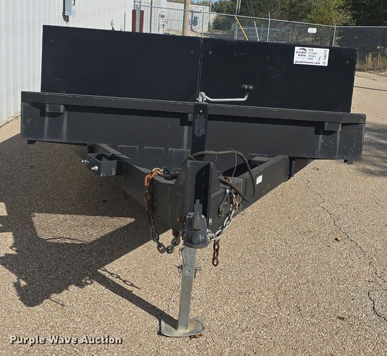 image for item DQ5212 2018 Shop built utility trailer