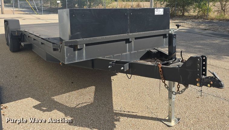 image for item DQ5212 2018 Shop built utility trailer
