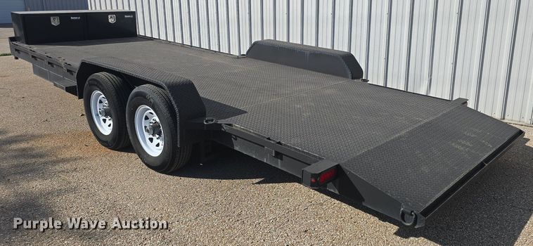 image for item DQ5212 2018 Shop built utility trailer