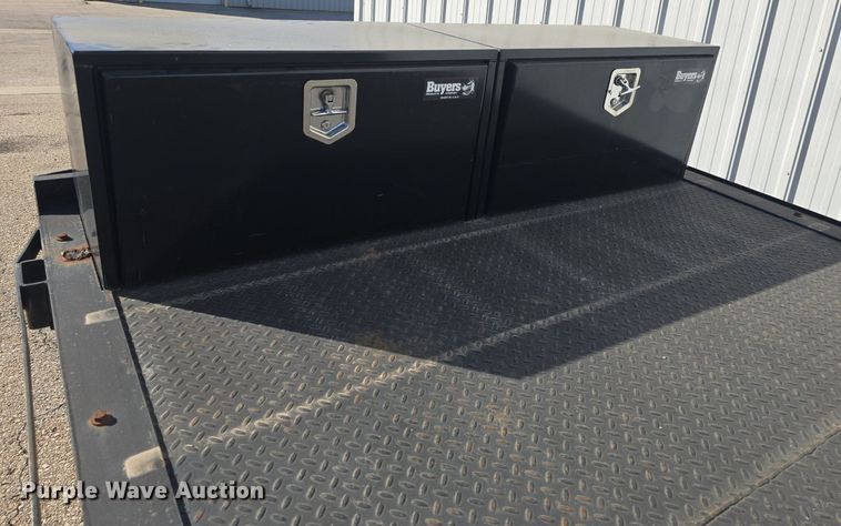 image for item DQ5212 2018 Shop built utility trailer