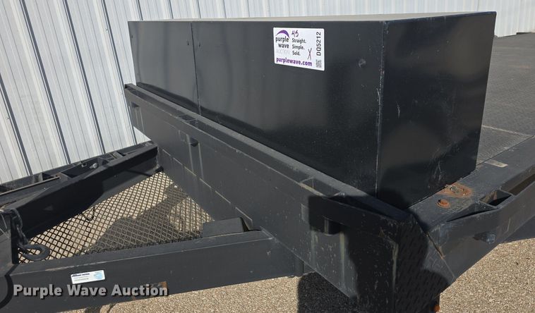 image for item DQ5212 2018 Shop built utility trailer