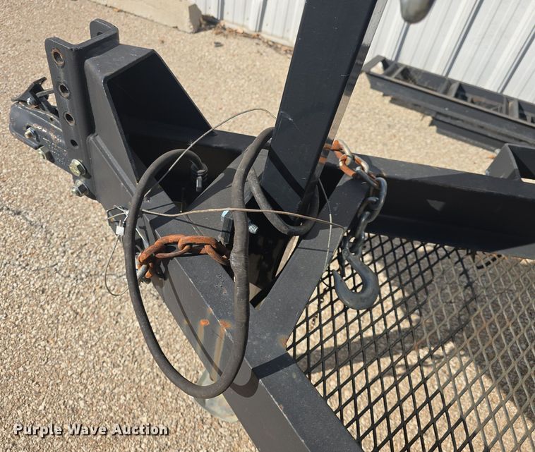 image for item DQ5212 2018 Shop built utility trailer