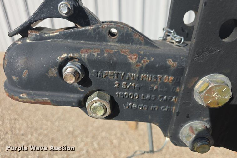 image for item DQ5212 2018 Shop built utility trailer