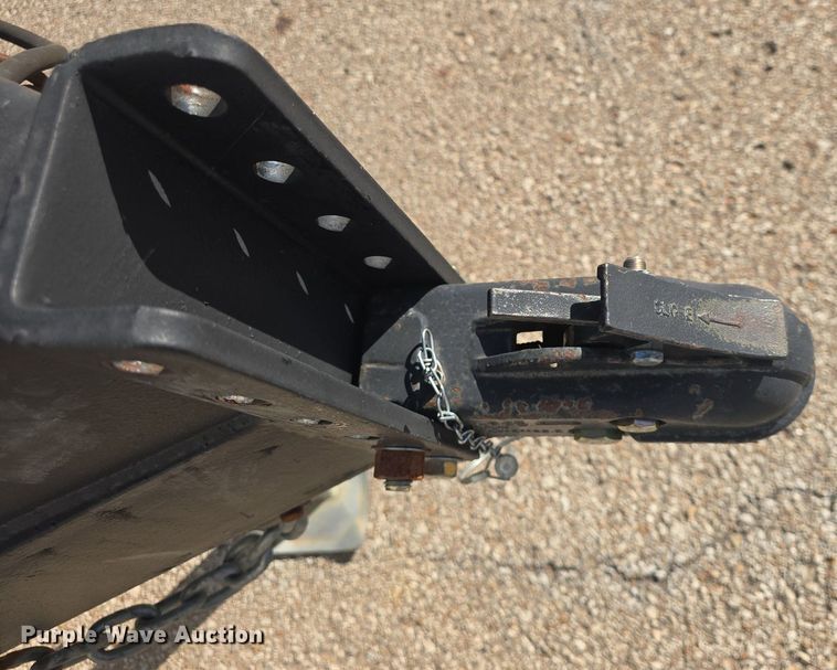 image for item DQ5212 2018 Shop built utility trailer