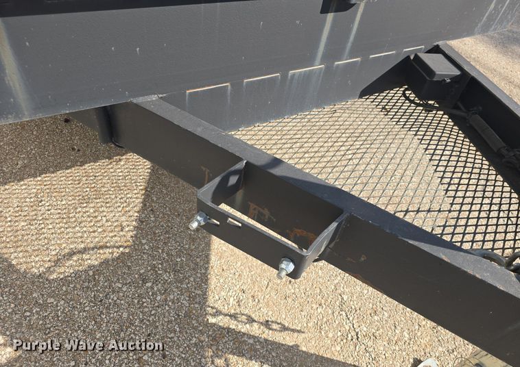 image for item DQ5212 2018 Shop built utility trailer