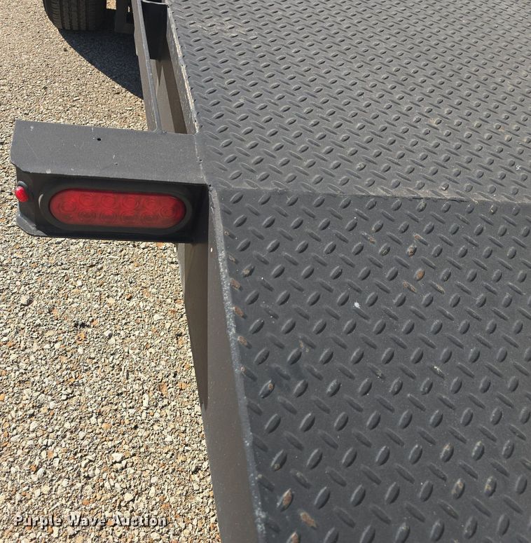 image for item DQ5212 2018 Shop built utility trailer