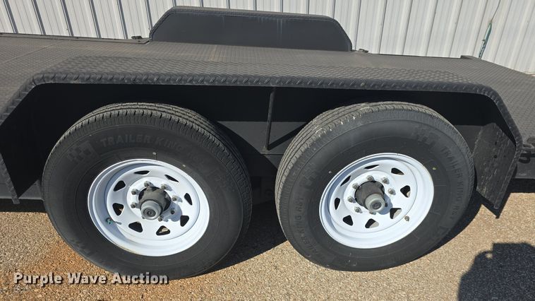 image for item DQ5212 2018 Shop built utility trailer