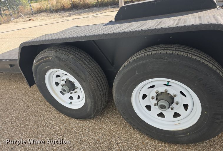 image for item DQ5212 2018 Shop built utility trailer