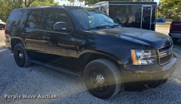 image for item DQ5216 2013 Chevrolet Tahoe Police SUV