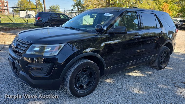 image for item DQ5217 2016 Ford Explorer Police Interceptor  SUV