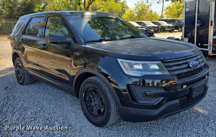 image for item DQ5217 2016 Ford Explorer Police Interceptor  SUV