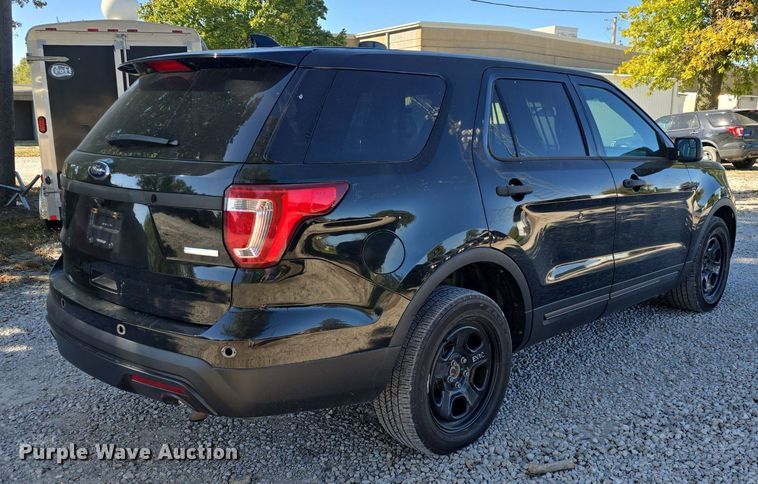 image for item DQ5217 2016 Ford Explorer Police Interceptor  SUV