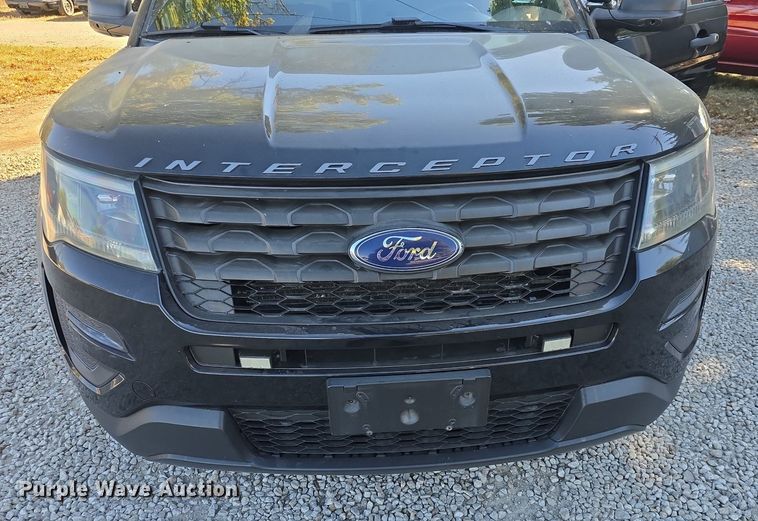 image for item DQ5217 2016 Ford Explorer Police Interceptor  SUV
