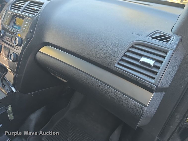 image for item DQ5217 2016 Ford Explorer Police Interceptor  SUV