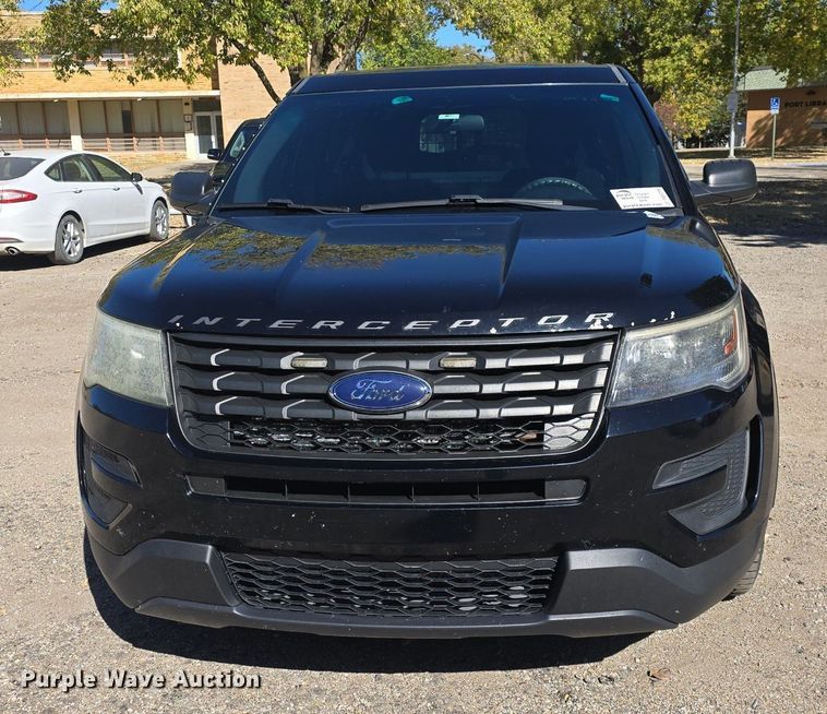 image for item DQ5219 2016 Ford Explorer Police Interceptor SUV