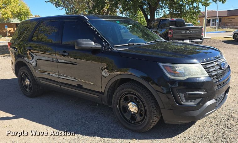 image for item DQ5219 2016 Ford Explorer Police Interceptor SUV