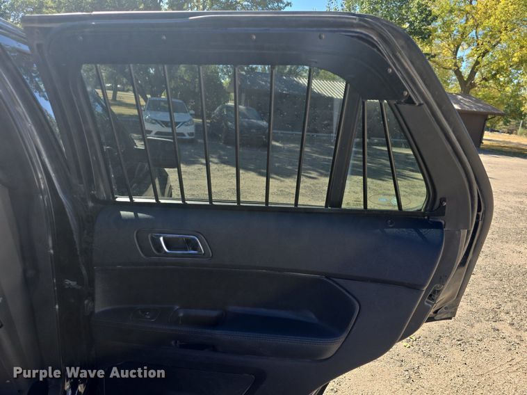 image for item DQ5219 2016 Ford Explorer Police Interceptor SUV