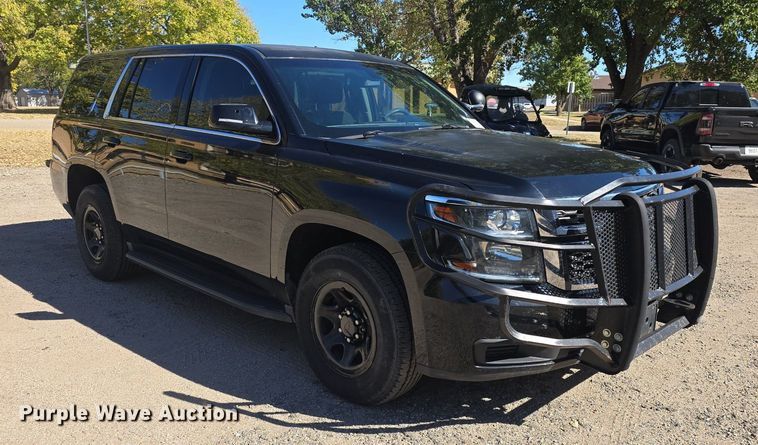 image for item DQ5220 2017 Chevrolet Tahoe Police SUV