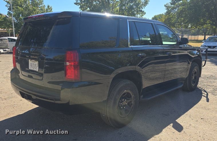 image for item DQ5220 2017 Chevrolet Tahoe Police SUV