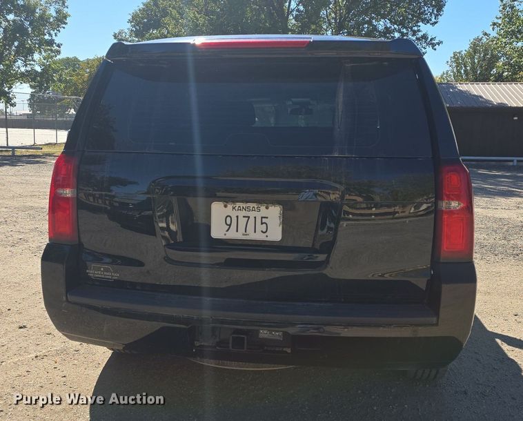 image for item DQ5220 2017 Chevrolet Tahoe Police SUV