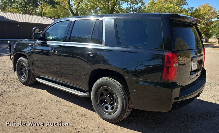 image for item DQ5220 2017 Chevrolet Tahoe Police SUV