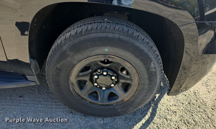 image for item DQ5220 2017 Chevrolet Tahoe Police SUV