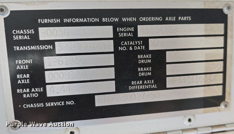 image for item DQ5222 2000 Bluebird  school bus