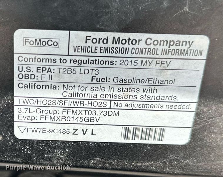 image for item DR2720 2015 Ford  Explorer SUV