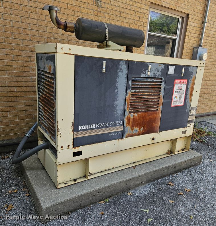 image for item DR2724 Kohler  Power System 20 generator
