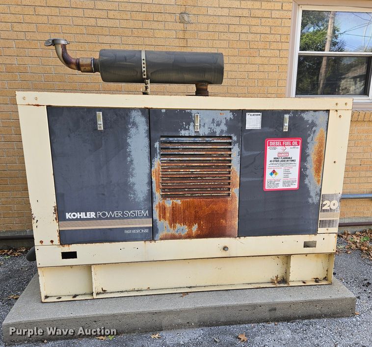 image for item DR2724 Kohler  Power System 20 generator