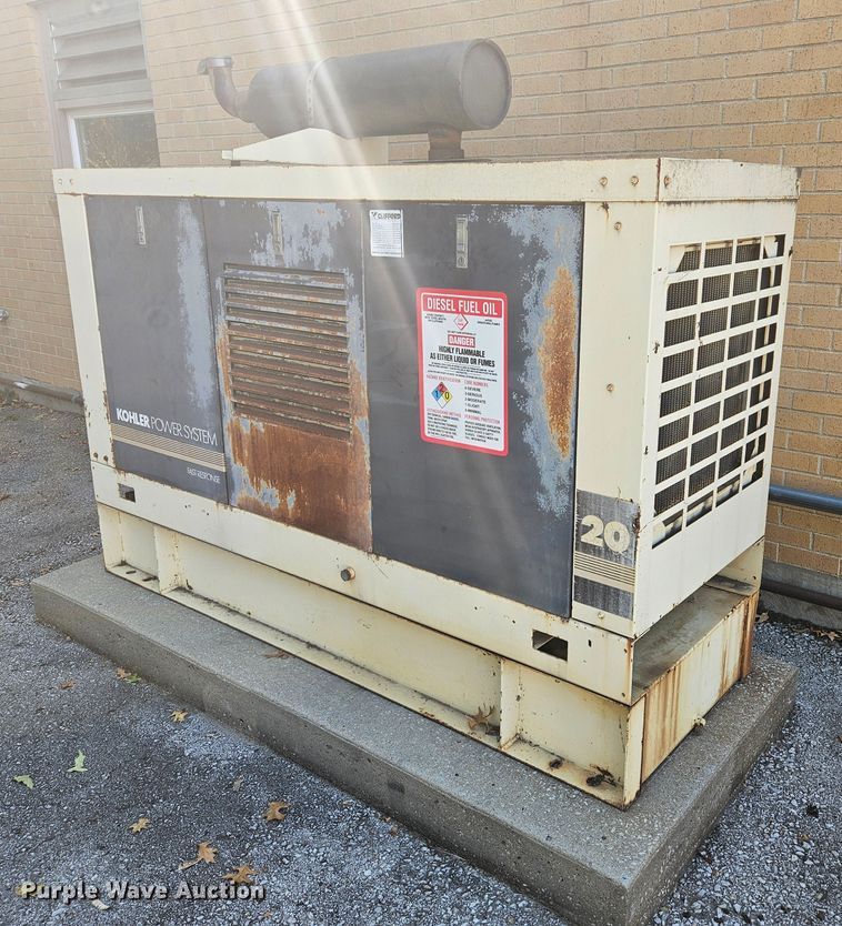image for item DR2724 Kohler  Power System 20 generator