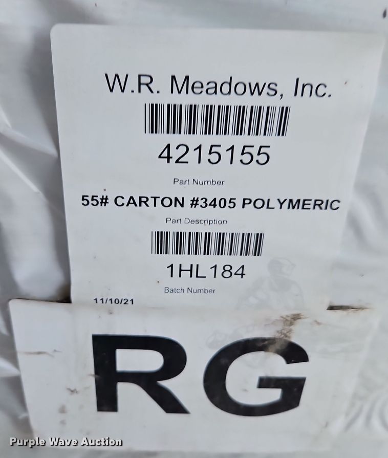 image for item DT7520 W.R. Meadows  3405 polymeric joint compound