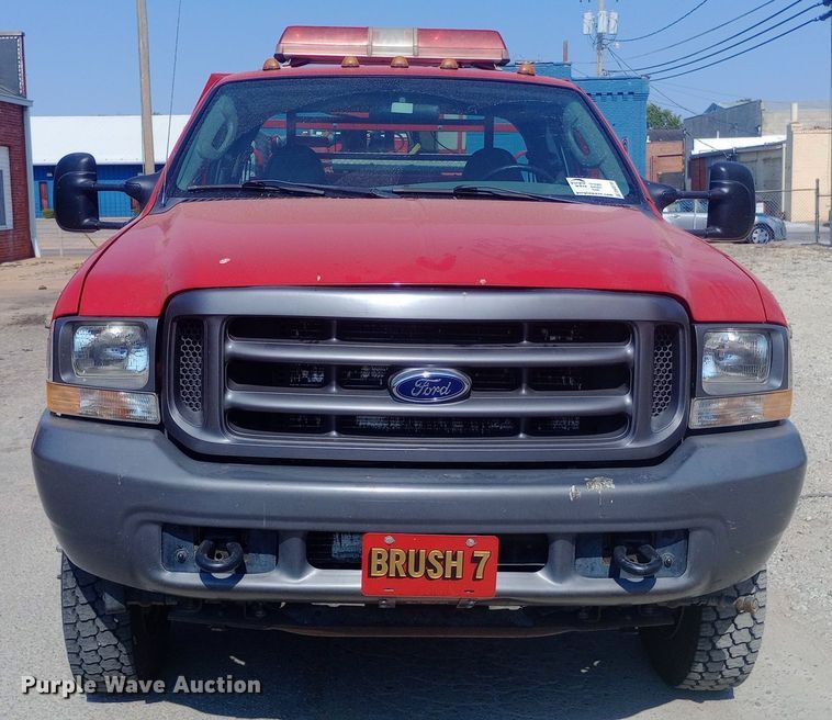 image for item DW0781 2004 Ford  F450 brush fire truck