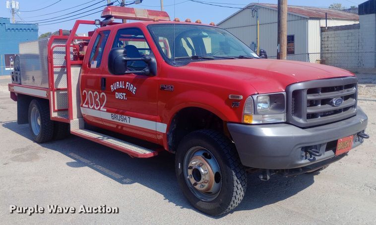 image for item DW0781 2004 Ford  F450 brush fire truck
