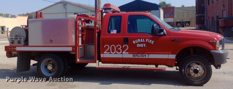 image for item DW0781 2004 Ford  F450 brush fire truck