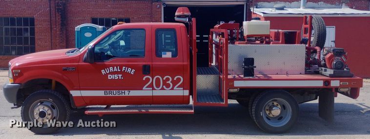 image for item DW0781 2004 Ford  F450 brush fire truck
