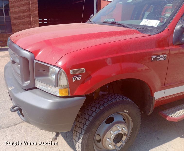 image for item DW0781 2004 Ford  F450 brush fire truck