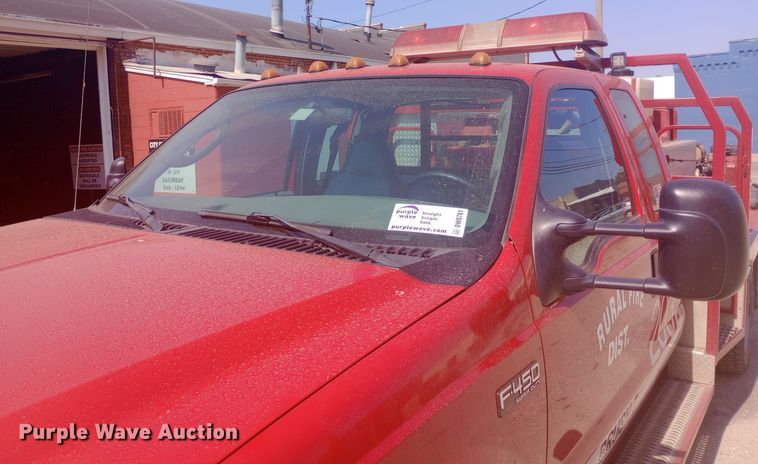 image for item DW0781 2004 Ford  F450 brush fire truck