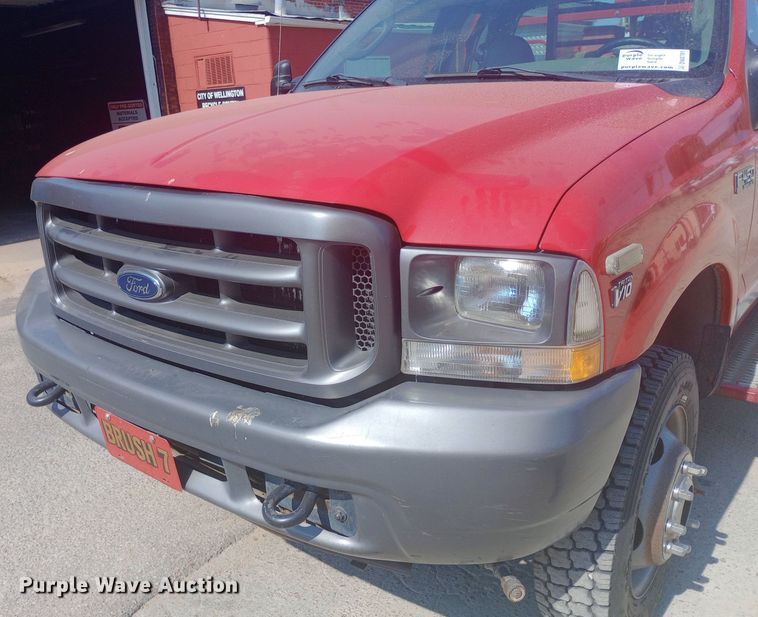 image for item DW0781 2004 Ford  F450 brush fire truck