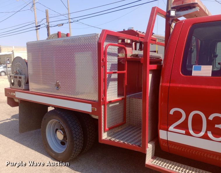 image for item DW0781 2004 Ford  F450 brush fire truck