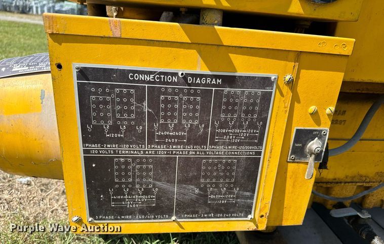 image for item DX1390 2003 Onan J120-S generator