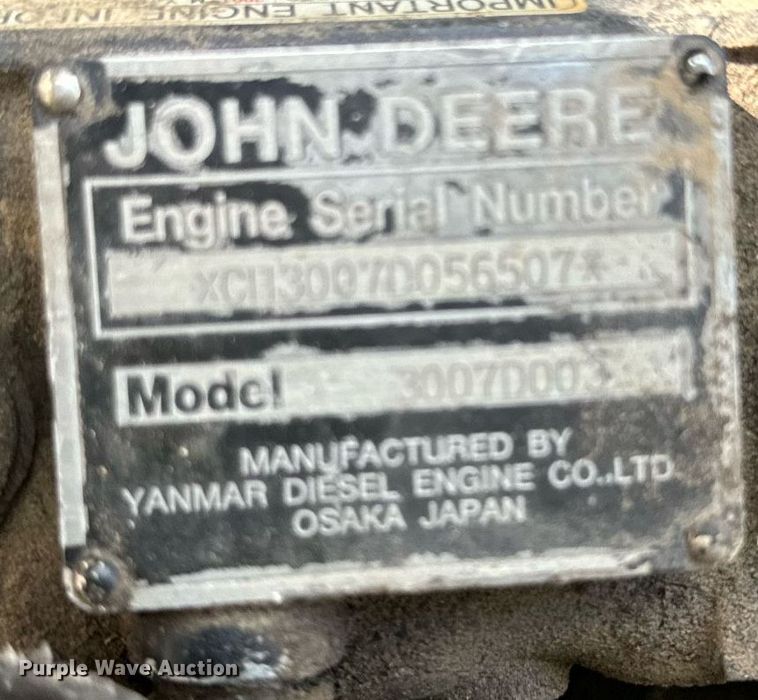 image for item DX1397 2001 John Deere Gator utility vehicle