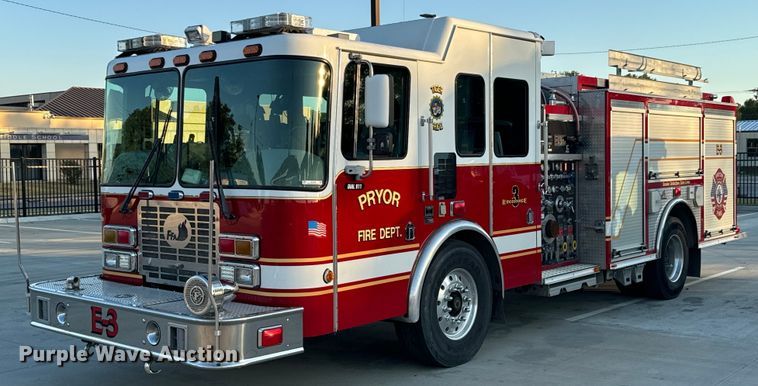 image for item DX1448 2005 HME 1872 pumper fire truck