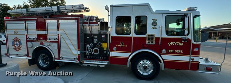 image for item DX1448 2005 HME 1872 pumper fire truck